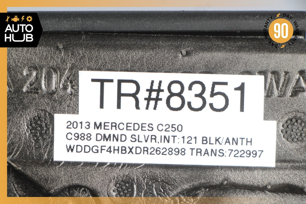 Mercedes W204 C250 C300 Front Left Side Door Panel Tweeter Cover Black OEM - photo 10