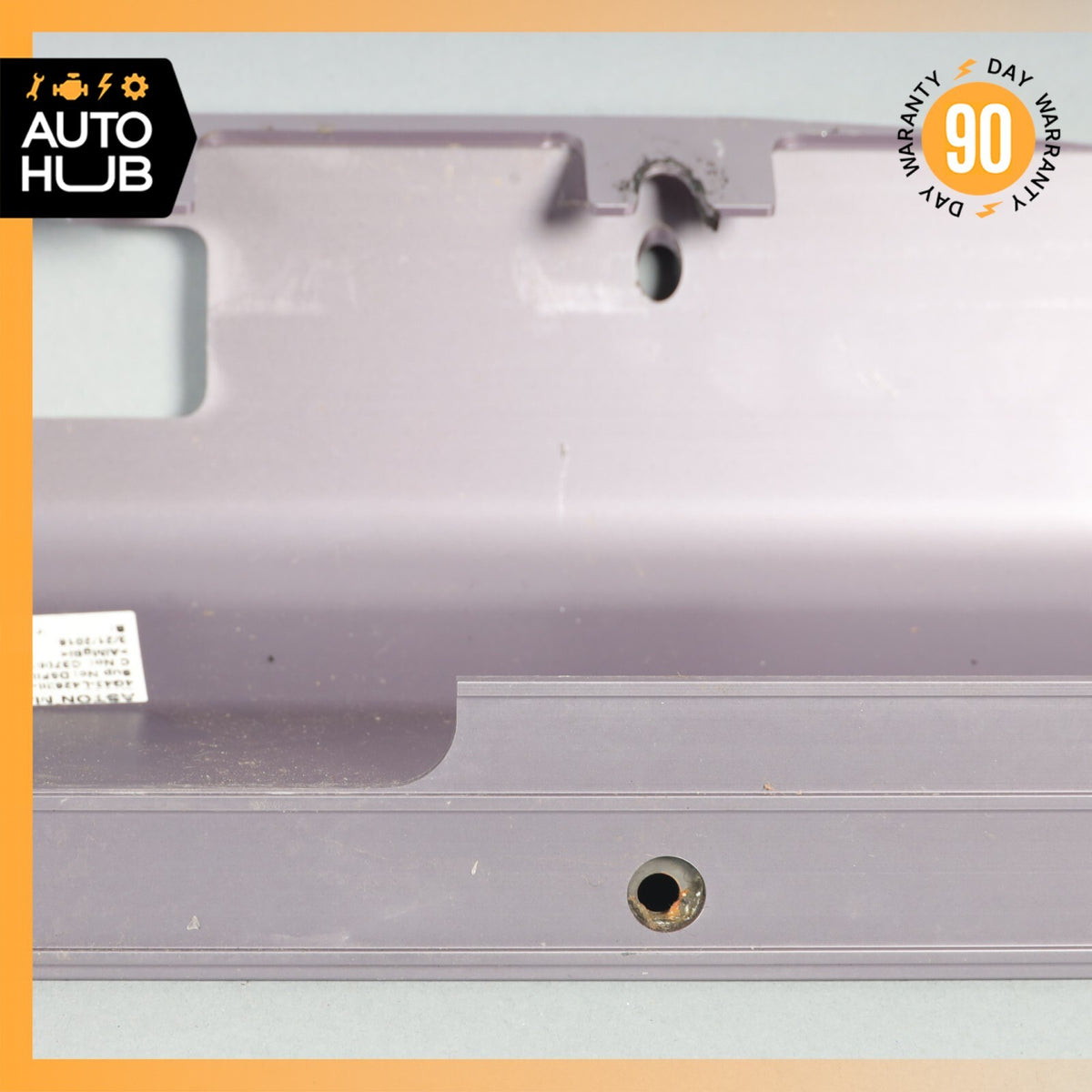 05-16 Aston Martin DB9 Virage Rear Trunk Lid Upper Cover Trim Panel Trim OEM 7k - photo 15