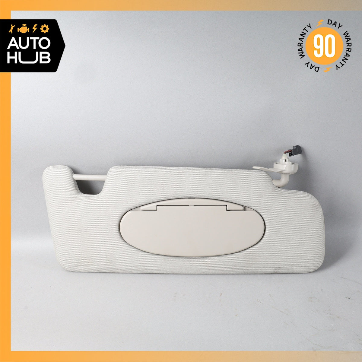 14-21 BMW i3 I01 Right Passenger Side Sunvisor Sun Visor Beige OEM - photo 10