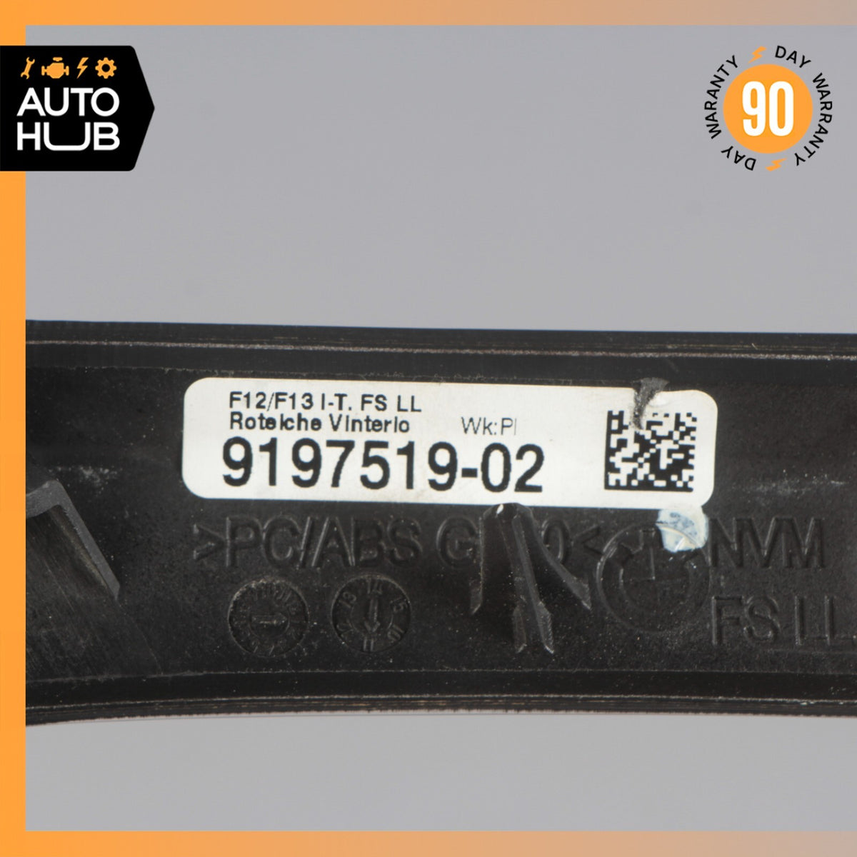 12-15 BMW F12 650i 640i Front Left Driver Side Dashboard Trim Cover Wood OEM - photo 11