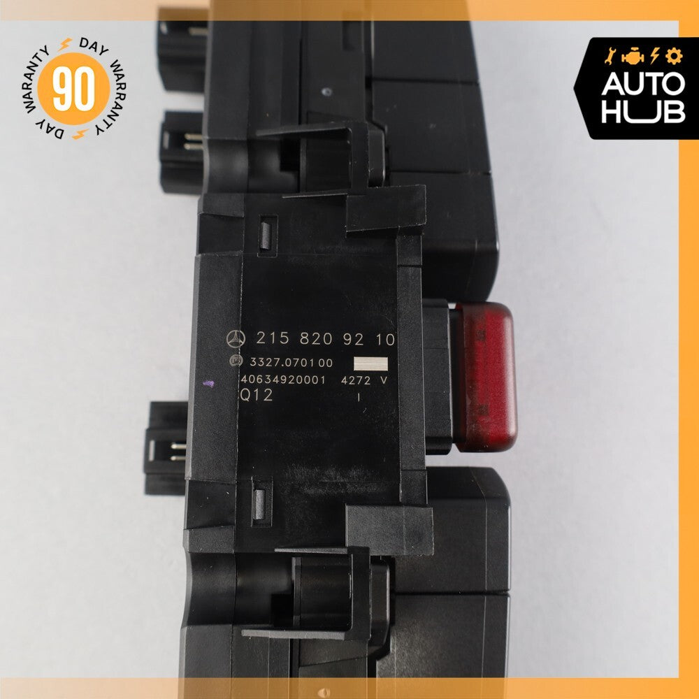 03-06 Mercedes W215 CL500 CL55 AMG Dashboard Control Switch Panel 2158209210 OEM - photo 10