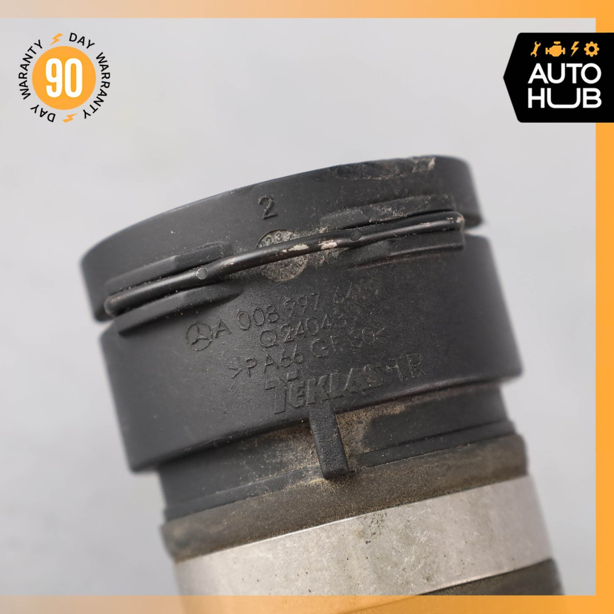 15-20 Mercedes W205 C300 C350e Radiator Coolant Hose 2055016384 OEM - photo 4