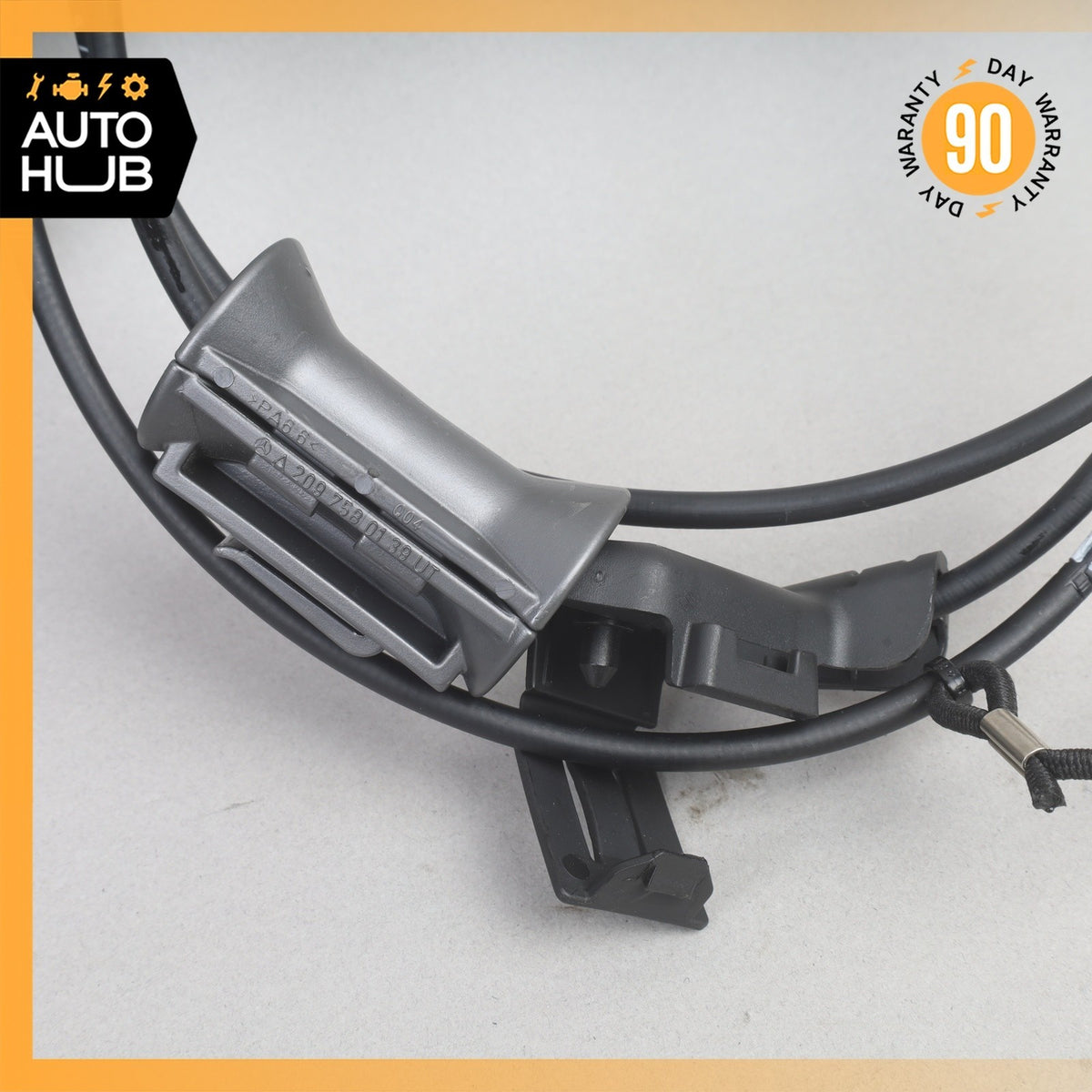 11-17 Mercedes W207 E350 E400 Convertible Rear Right Side Flap Black OEM - photo 6