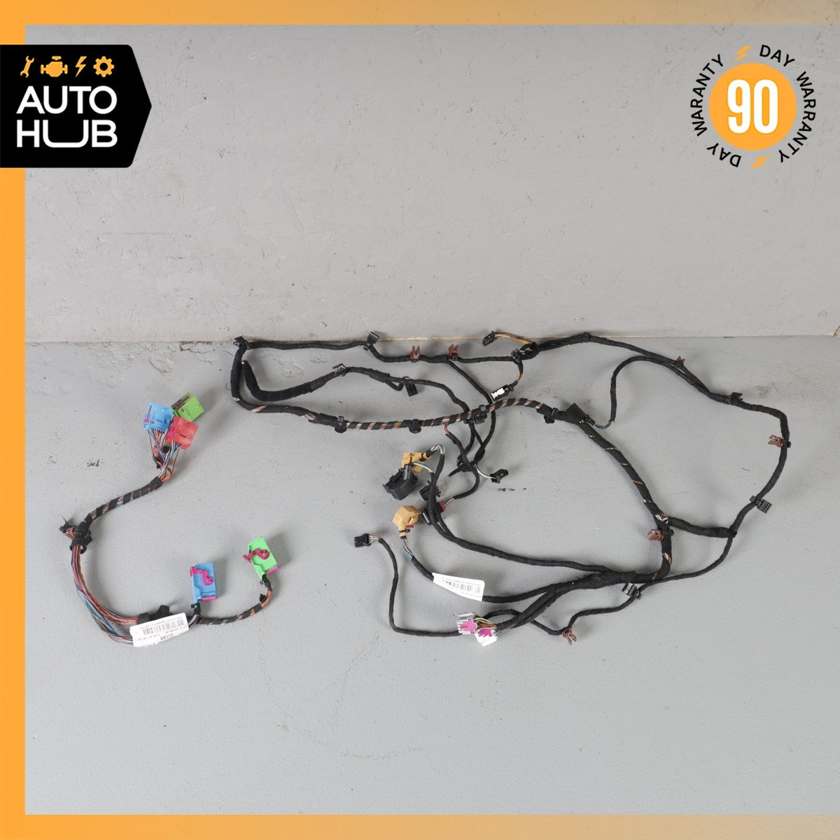04-07 Bentley Continental GTC GT Dashboard Intrument Cluster Wiring Harness OEM - photo 2