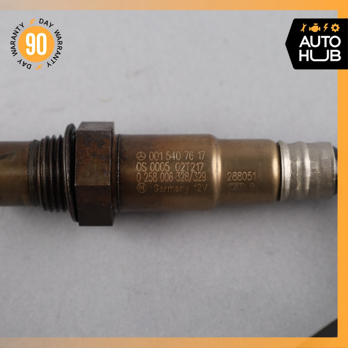 03-08 Mercedes R230 SL500 SL55 AMG Oxygen O2 Sensor Lambda Set of 4 OEM - photo 19