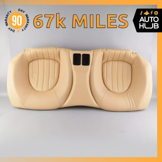 02-07 Maserati Coupe 4200 M138 Rear Seat Cushion Lower Bottom Beige OEM 67k - photo 1