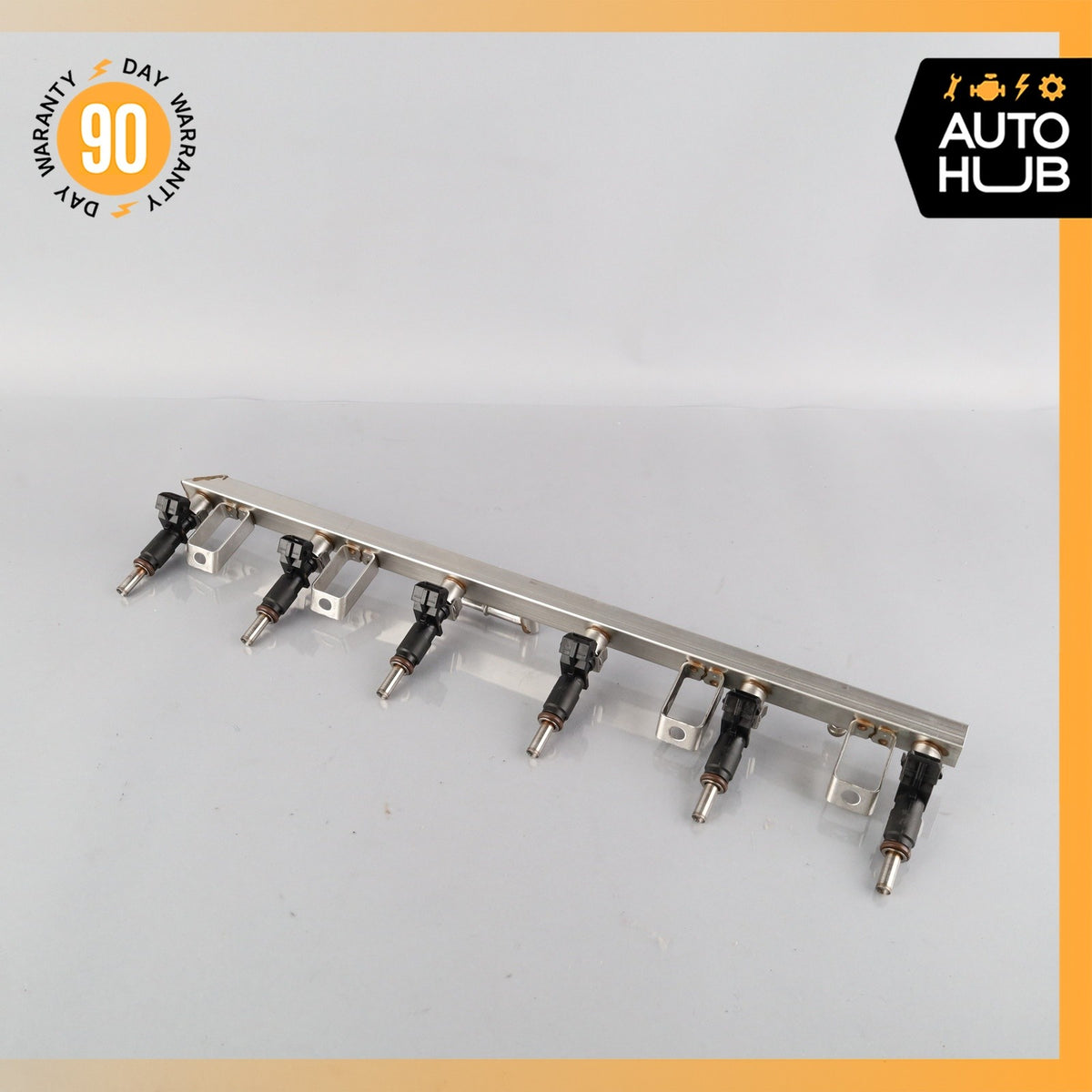 BMW E88 128i X3 Z4 328i Engine Motor Fuel Injector Rail w/ Injector OEM - photo 2