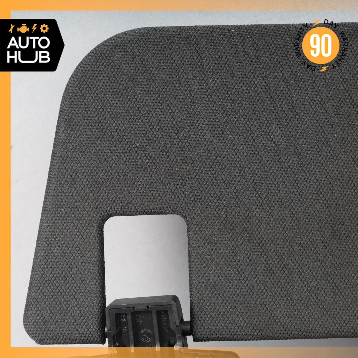 Mercedes W222 S550 S600 Right Side Sun Visor Shade Sunvisor Black OEM - photo 15