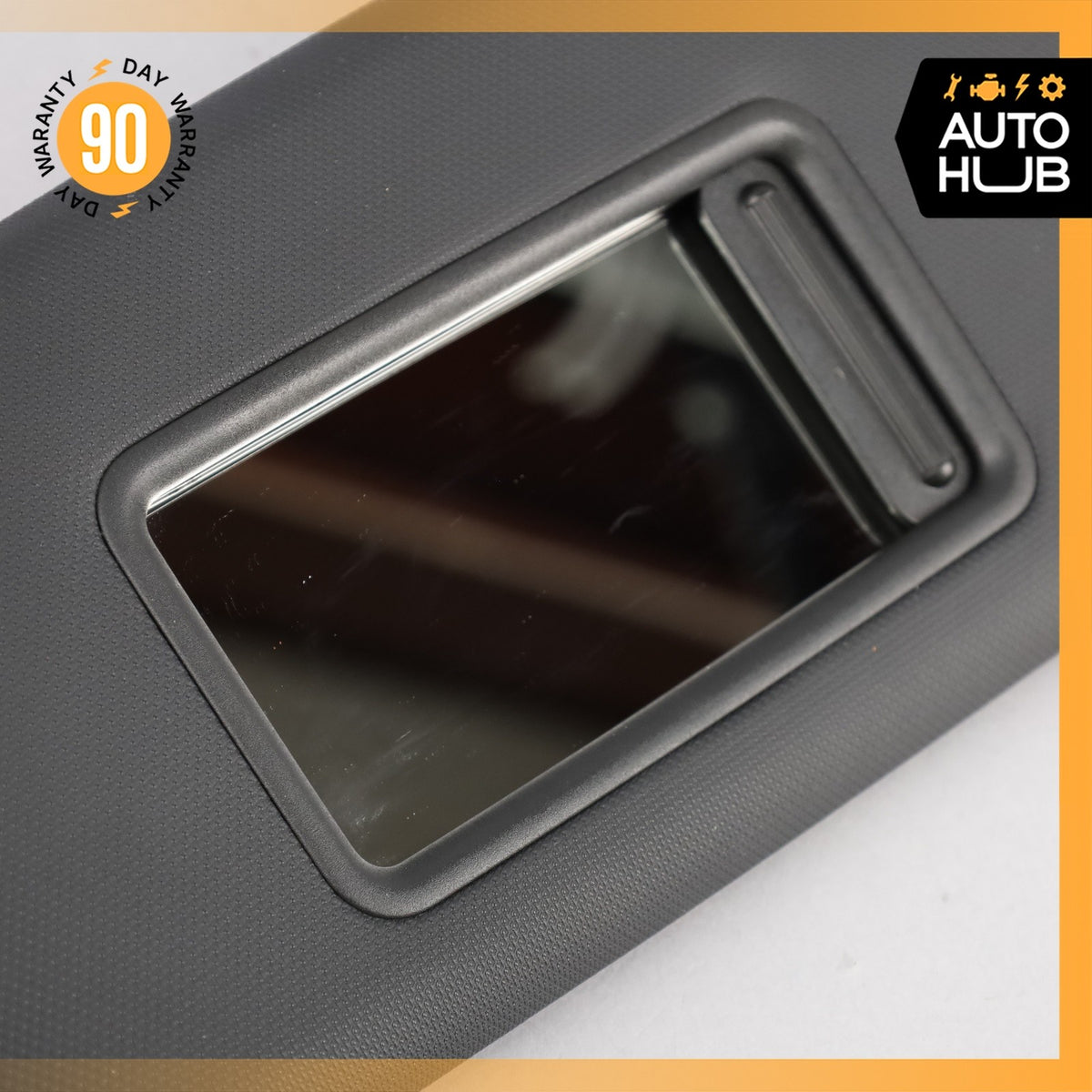 13-17 Audi 8R Q5 Left Driver Sunvisor Sun Visor Black OEM 74k - photo 11