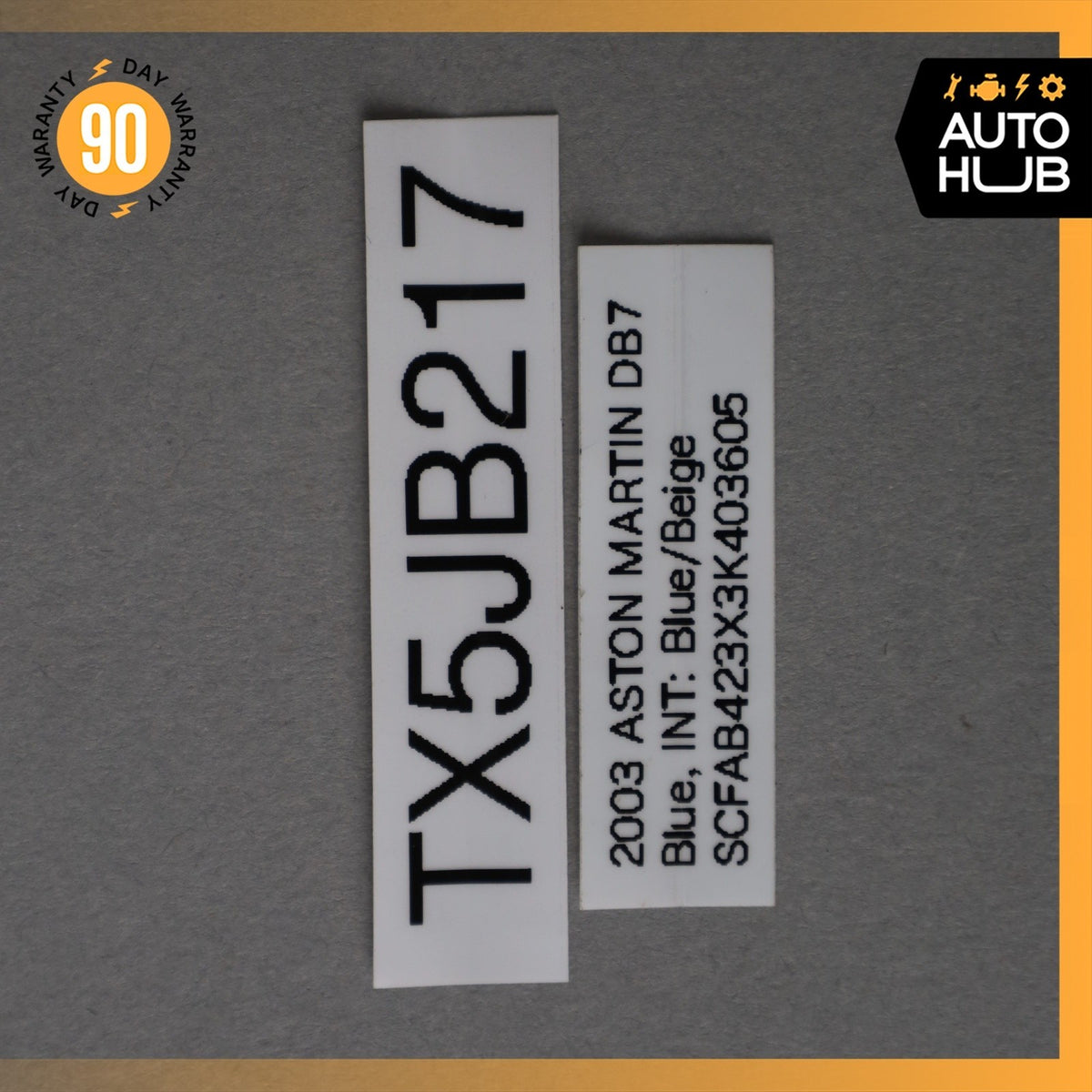 Aston Martin DB7 Rear Interior Door Panel Light Lamp 3781231 OEM 38k - photo 8