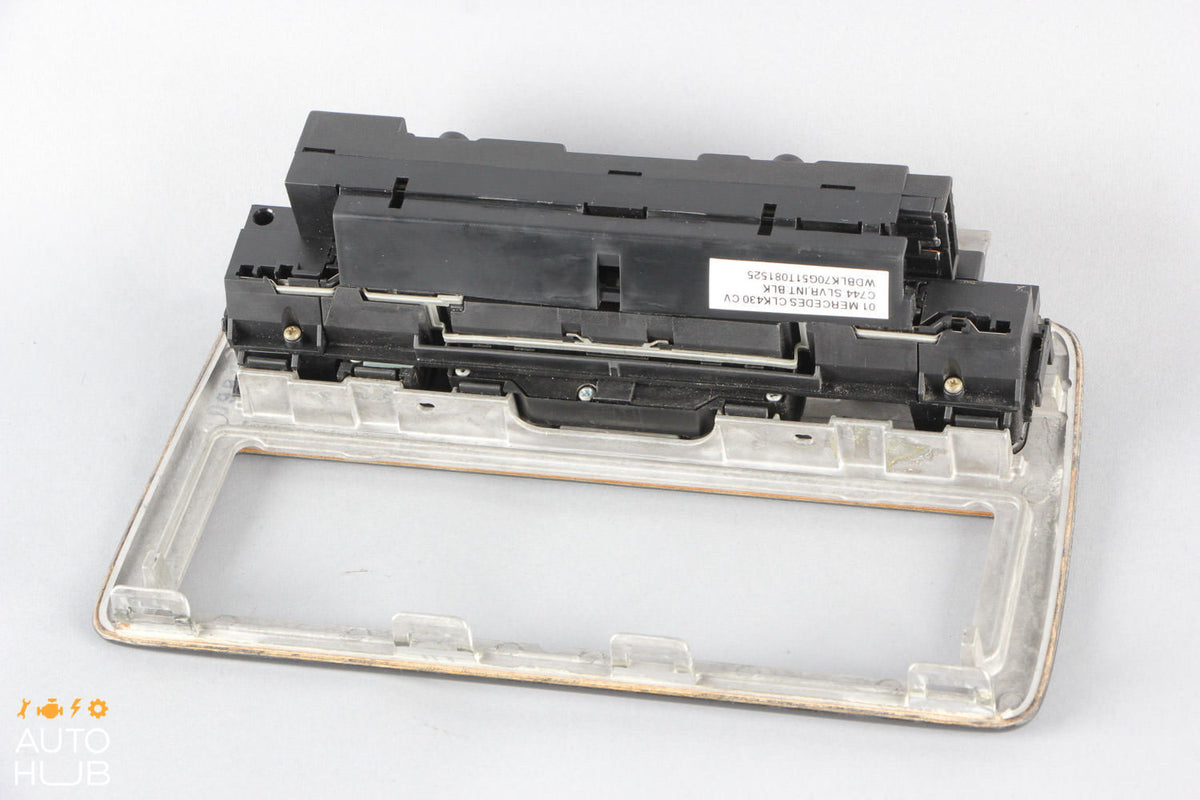 98-02 Mercedes W208 CLK320 CLK430 Center Console Dashboard Control Panel OEM - photo 8