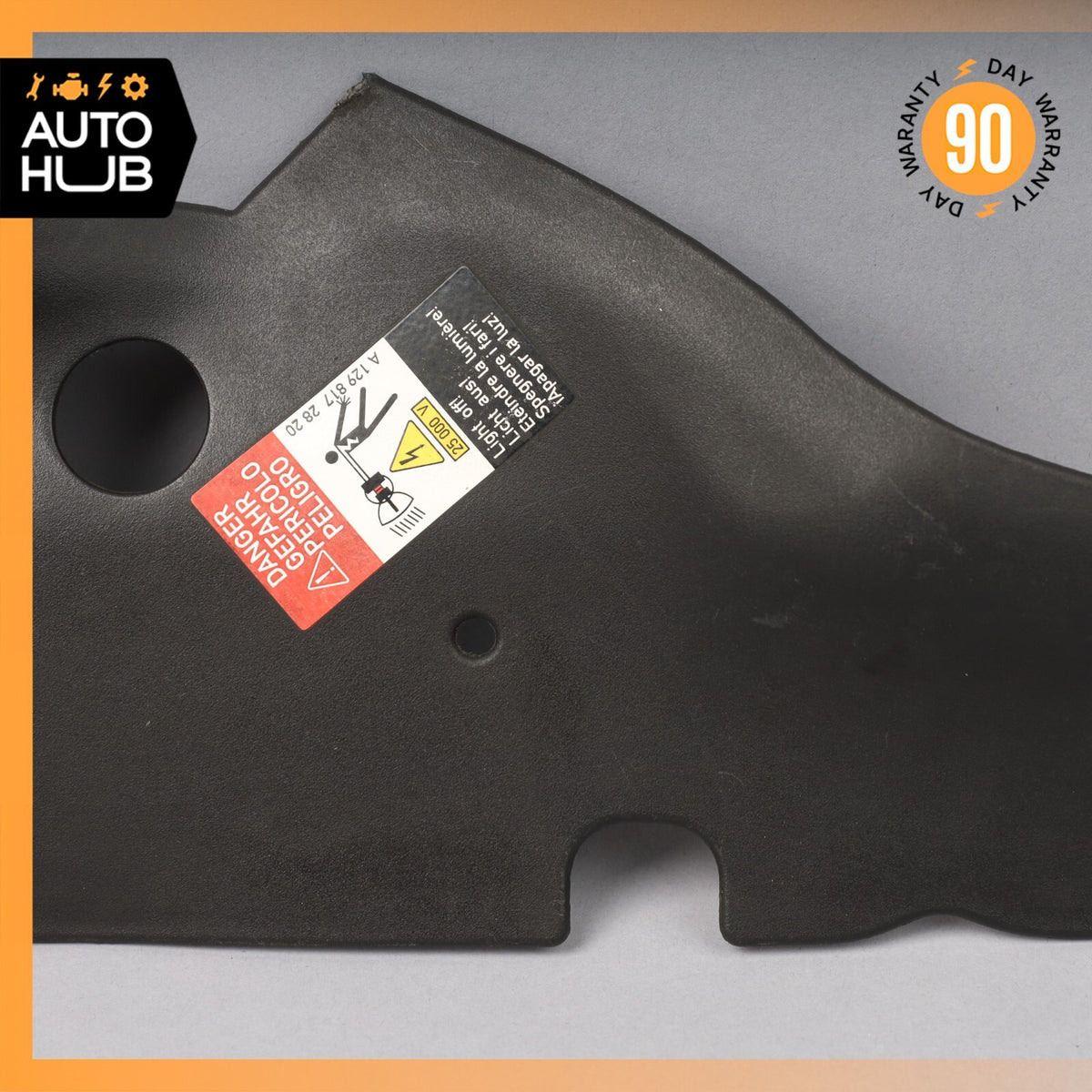 03-08 Mercedes R230 SL500 SL55 Left Side Upper Radiator Support Top Cover OEM - photo 4