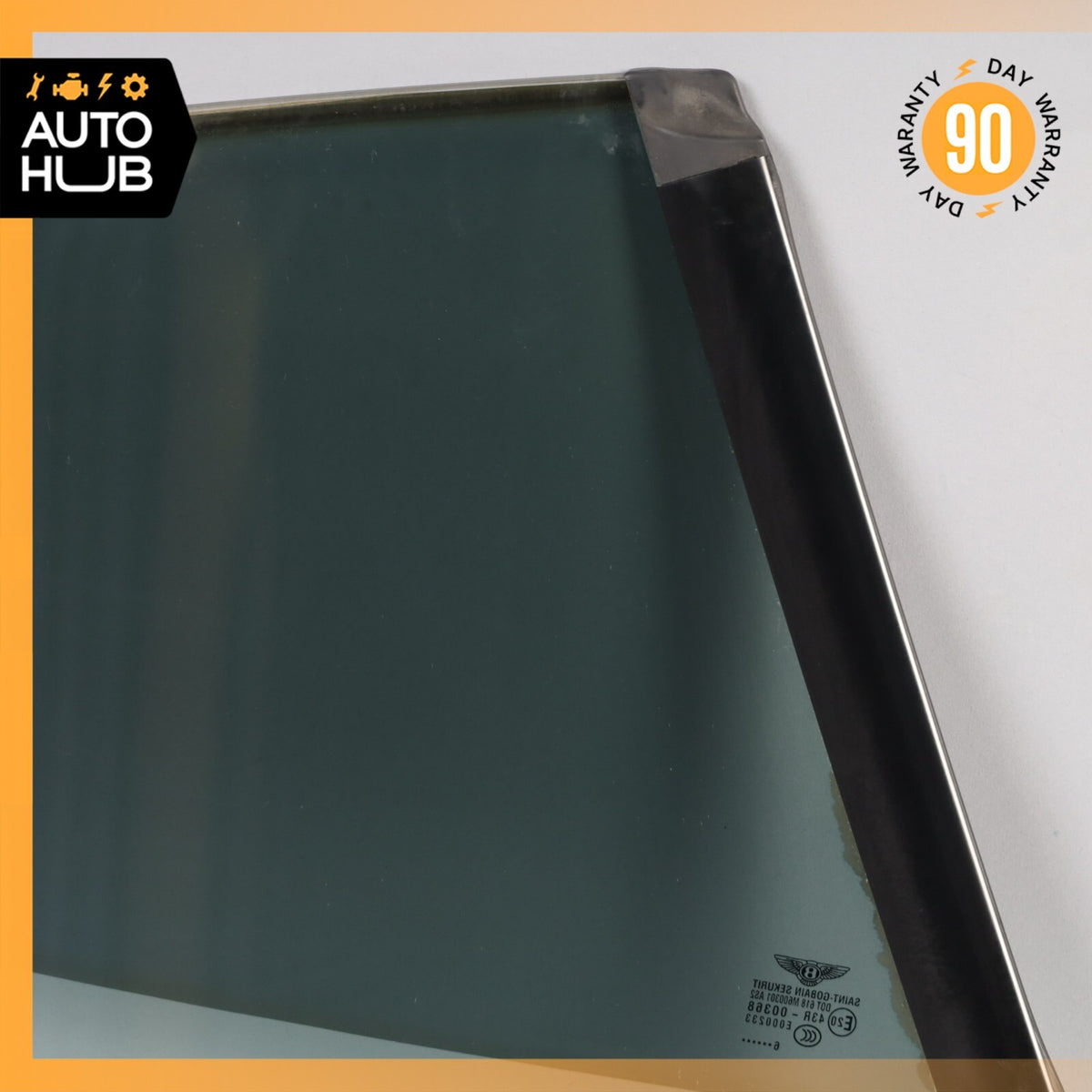03-10 Bentley Continental GT Coupe Rear Left Side Quarter Window Glass OEM - photo 15