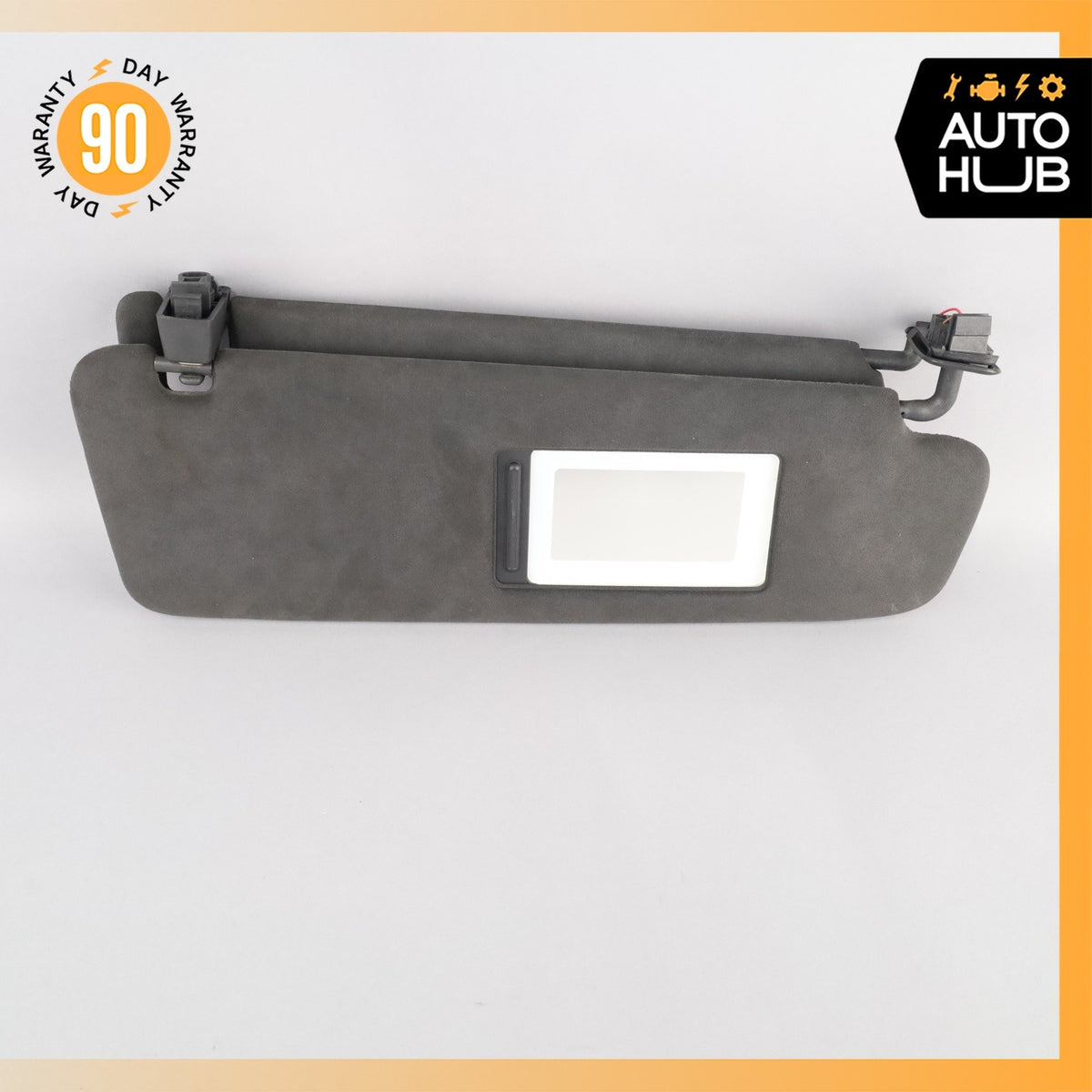 11-14 Porsche Cayenne 958 GTS Sun Visor Sunvisor Right Side Suede OEM - photo 11