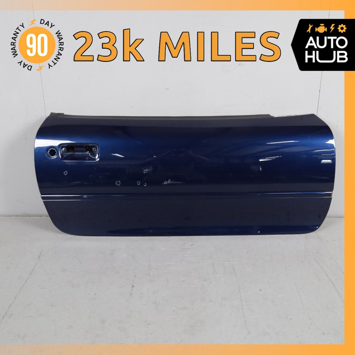 00-04 Aston Martin DB7 Vantage Right Side Door Shell Frame Panel Blue OEM 23k - photo 1