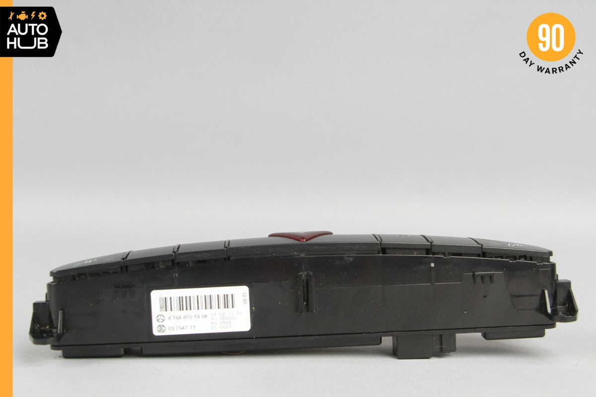 06-11 Mercedes W164 ML350 Dash Hazard Heated Seats ESP Control Panel OEM - photo 10
