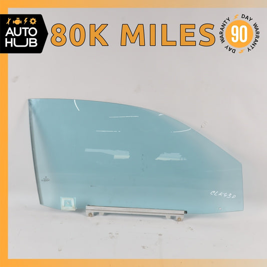 98-03 Mercedes W208 CLK430 CLK320 Convertible Front Right Door Window Glass OEM - photo 1