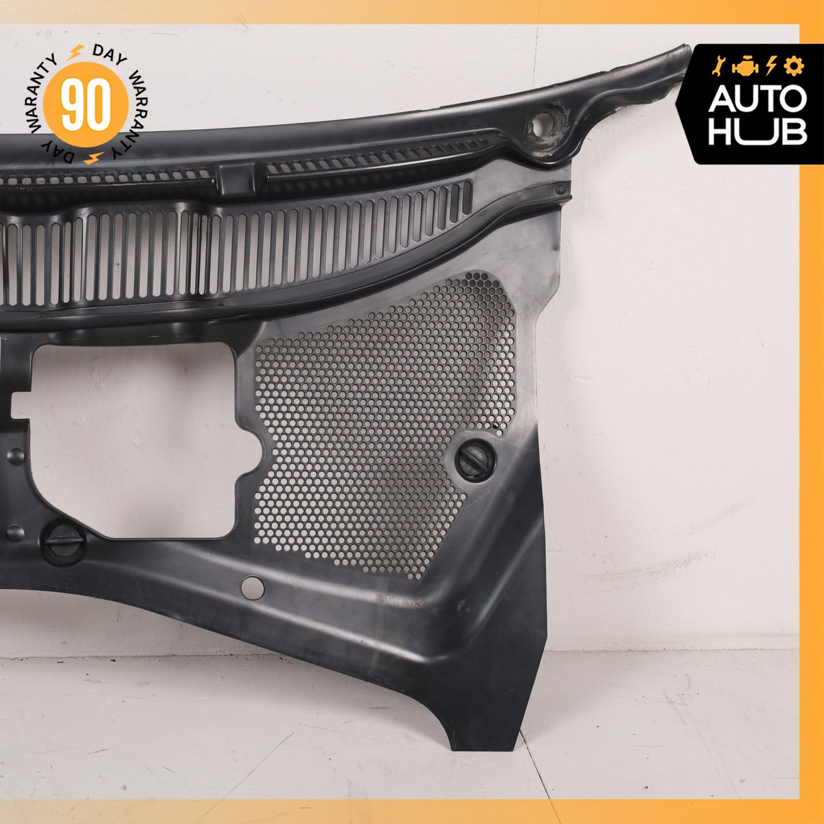 03-13 Bentley Continental GTC GT Front Windshield Cowl Panel Trim Cover OEM 43k - photo 5