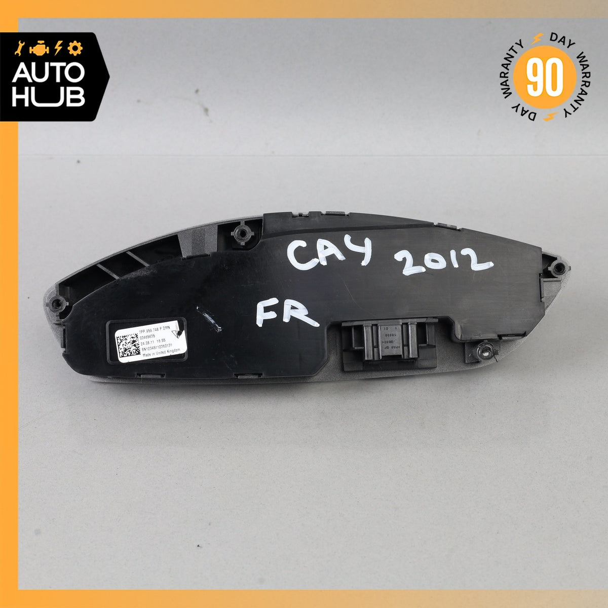 11-18 Porsche Cayenne 958 Front Right Side Seat Control Switch 7PP959748P OEM - photo 6