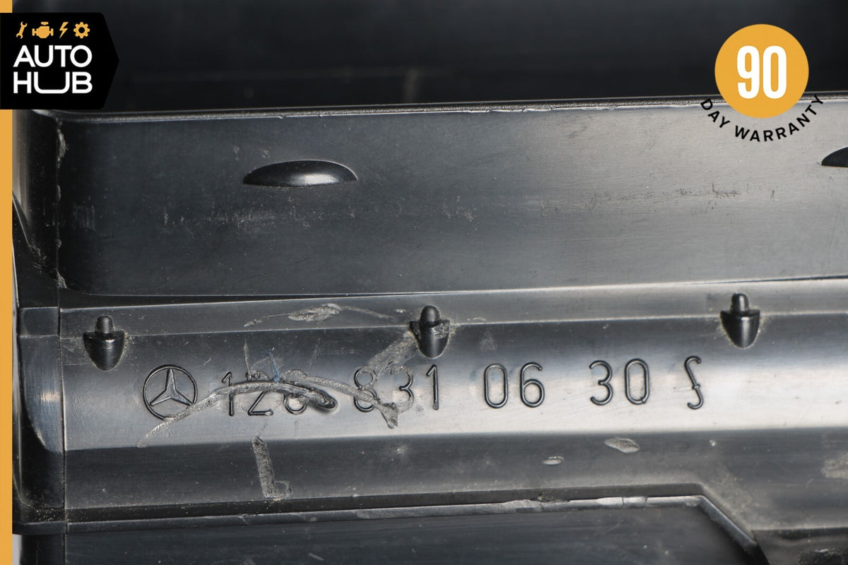 81-91 Mercedes W126 500SEC 380SE Dash AC A/C Upper Air Vent Grill Right Side OEM - photo 10