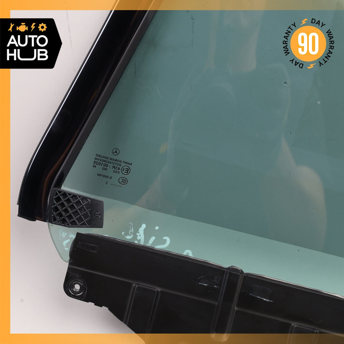 03-12 Mercedes R230 SL500 SL55 AMG Rear Right Side Quarter Window Glass OEM - photo 7