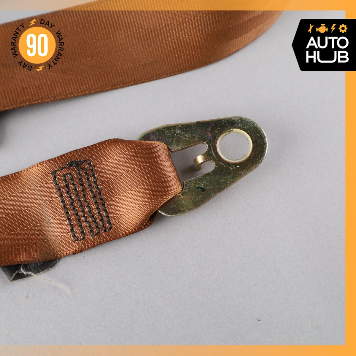03-06 Bentley Continental GT Front Left Driver Side Seat Belt Brown OEM 53k - photo 9