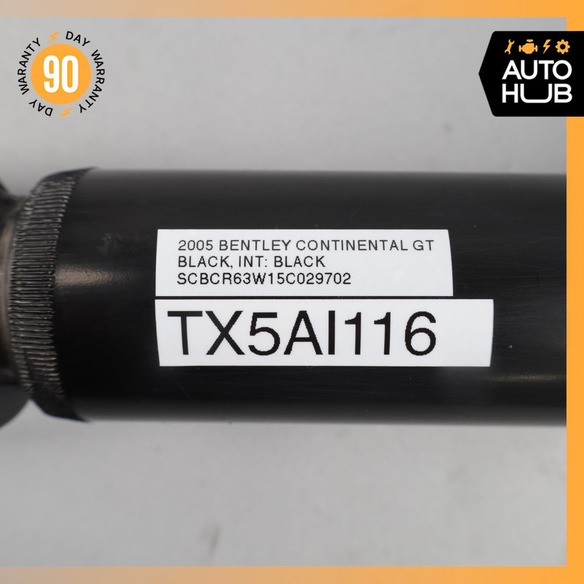 03-10 Bentley Continental GT Rear Left Driver Air Ride Air Shock Strut OEM - photo 15