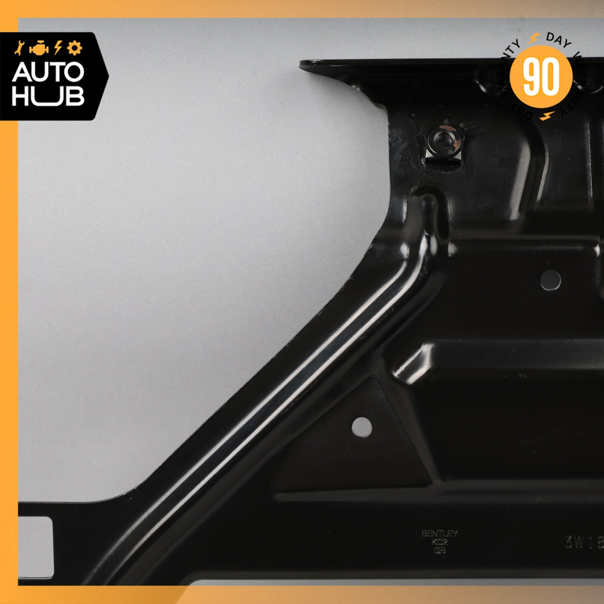 03-12 Bentley Continental GT GTC Front Cowl Crossmember Frame Support OEM - photo 10
