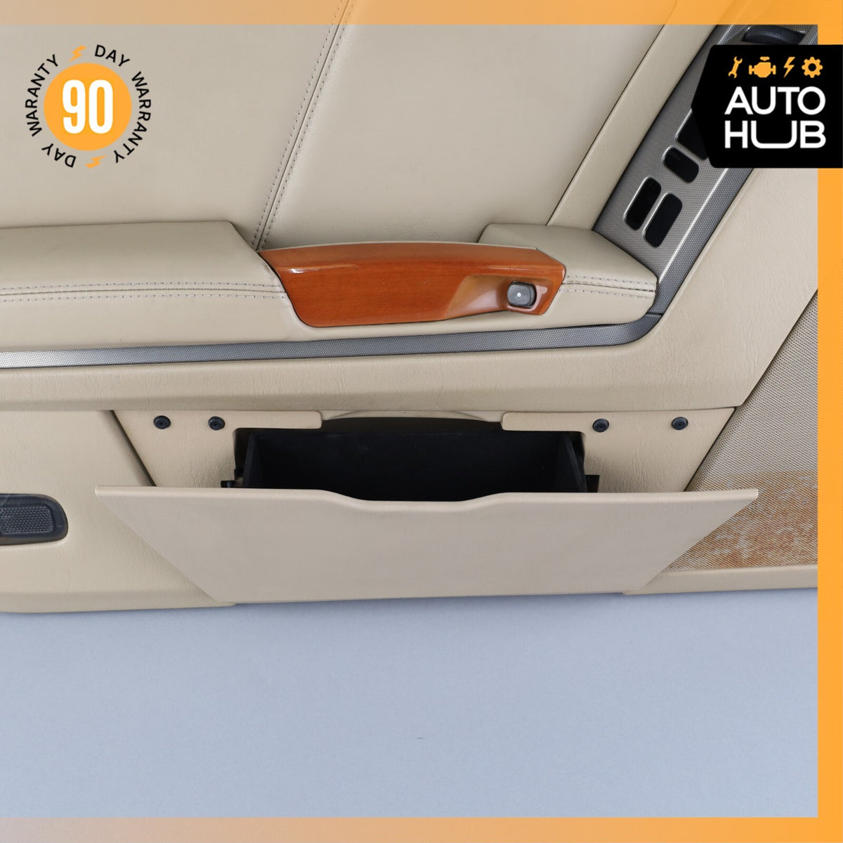 07-09 Cadillac XLR Left Driver Side Interior Door Panel Beige OEM 70k - photo 14