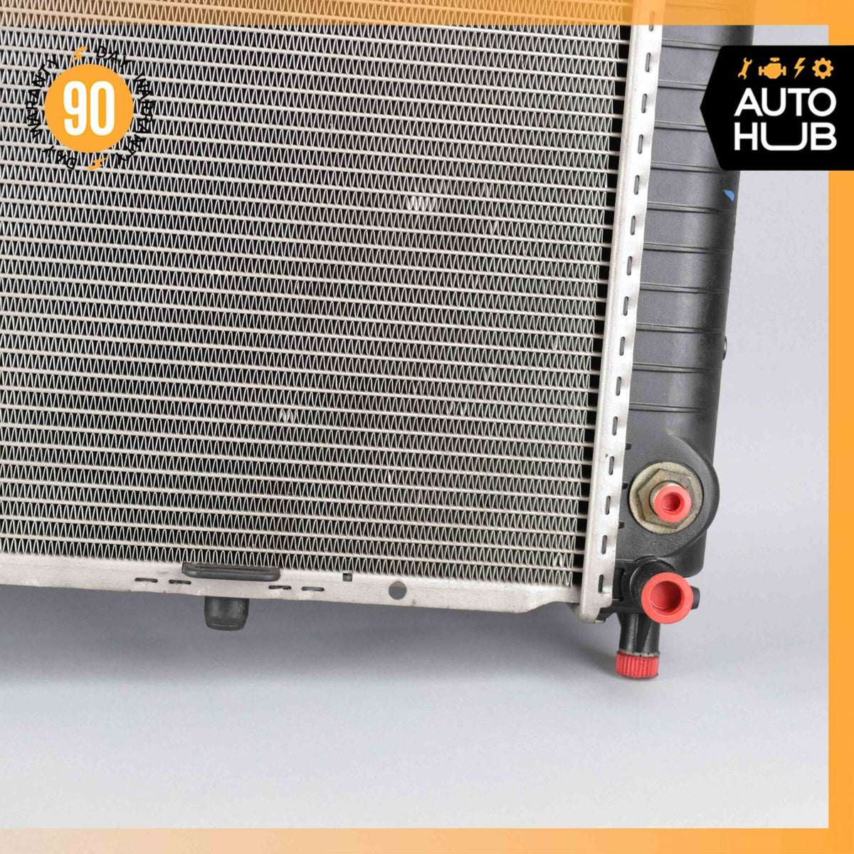 92-94 Mercedes R129 300SL SL320 Engine Cooling Radiator AC Air A/C Condenser OEM - photo 7