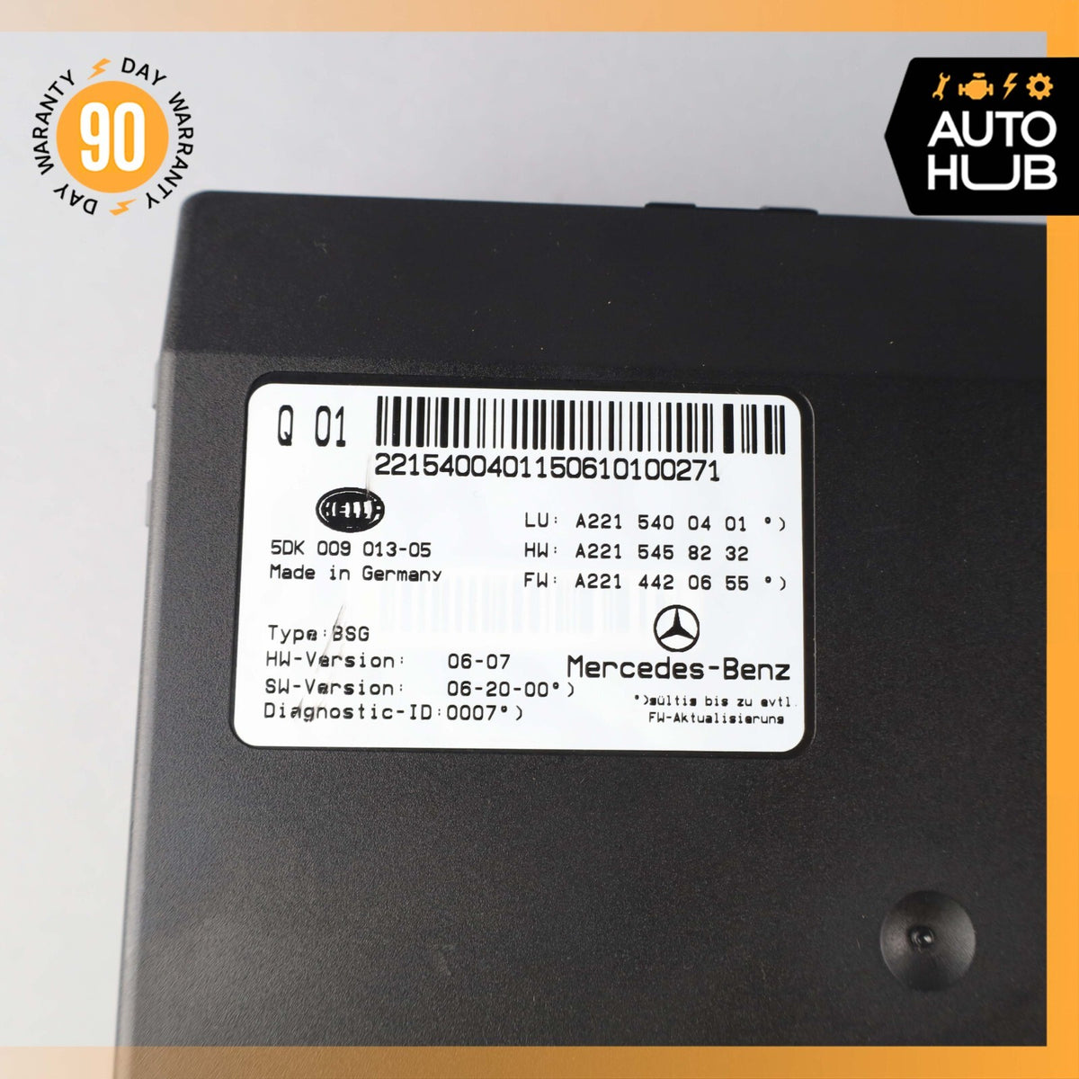 07-14 Mercedes W216 CL550 S550 Electric Power Supply Control Fuse Box Module OEM - photo 9