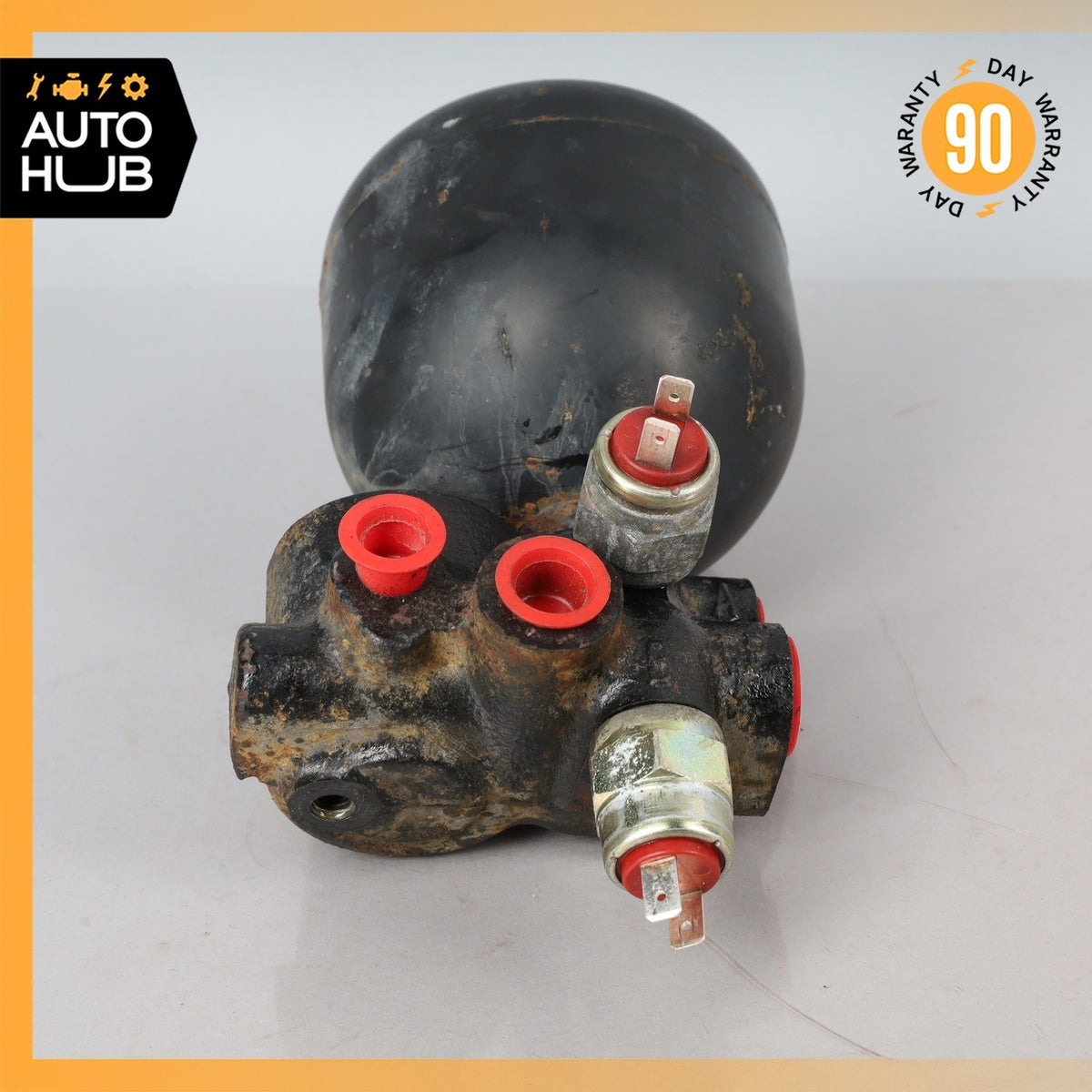 Bentley Arnage / RR Hydraulic Valve Block Rear Accumulator Tank w/ Regulator OEM - photo 3