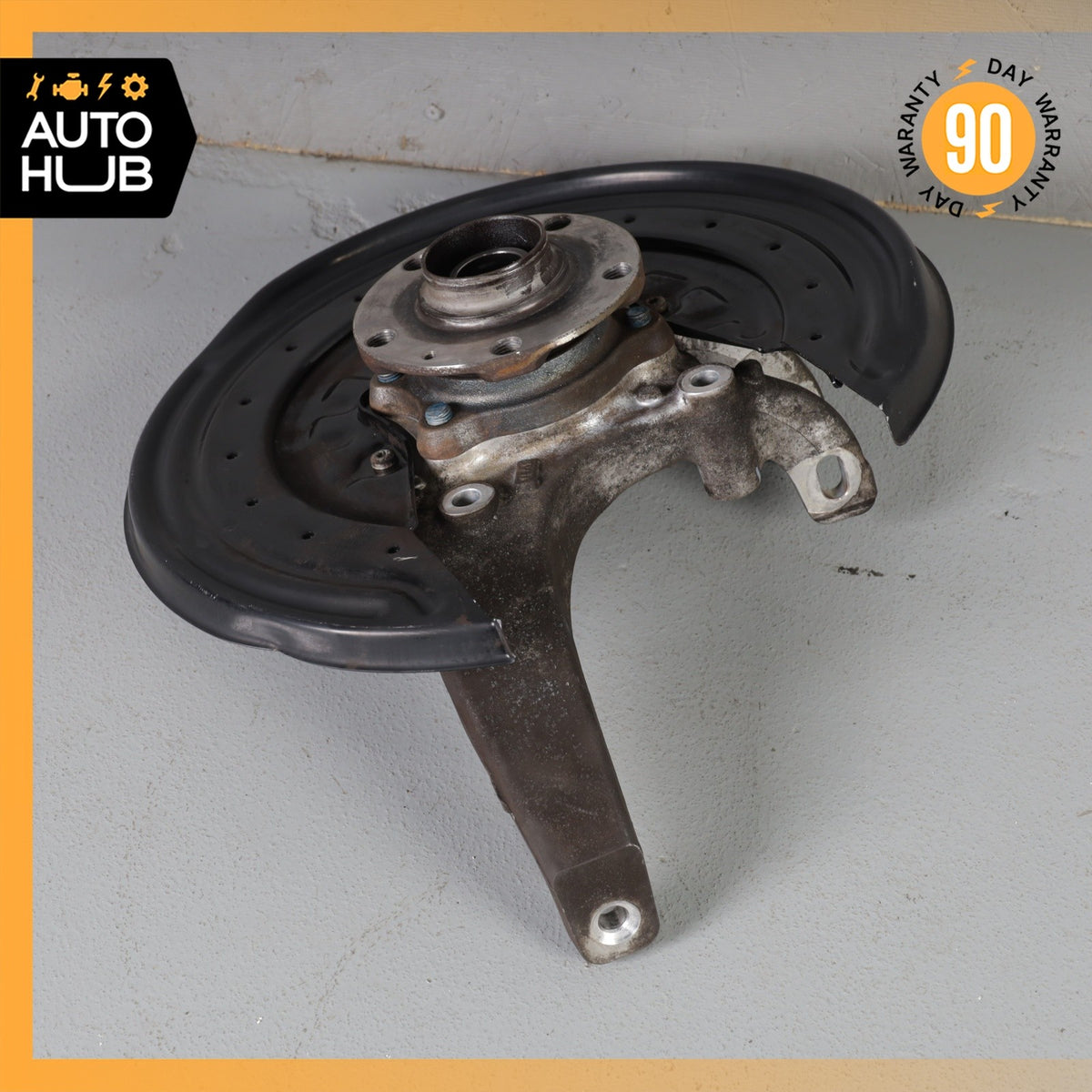 07-12 Bentley Continental GTC Rear Left Side Spindle Knuckle Hub OEM 40k - photo 9