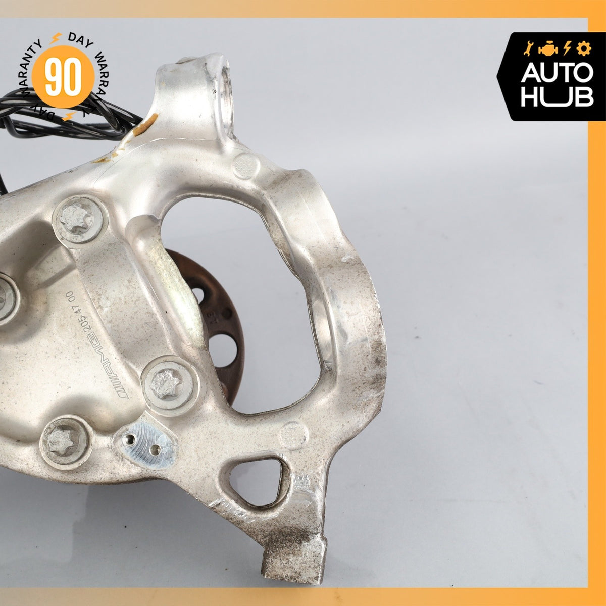 15-23 Mercedes W205 C63 AMG S Front Left Side Spindle Knuckle Hub OEM - photo 11
