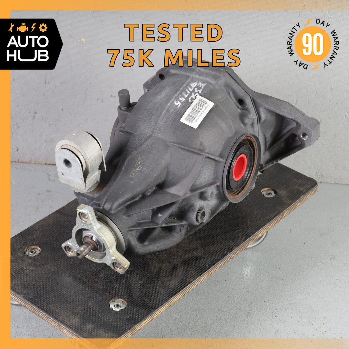 08-16 Mercedes W212 E350 E400 C350 Rear Differential Diff Axle Carrier 2.82 OEM - photo 1