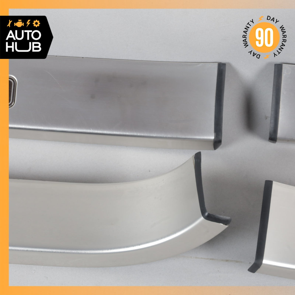 14-18 Bentley Flying Spur Front & Rear Side Door Step Sill Set OEM 40k - photo 6