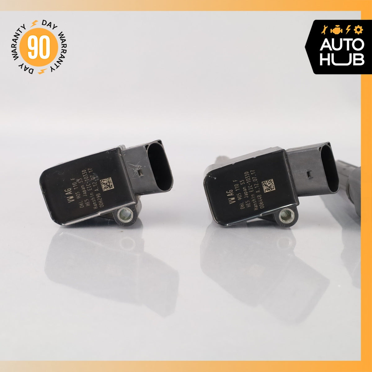 17-19 Audi 4M Q7 Engine Motor Ignition Coil Set of 4 OEM 87k - photo 5