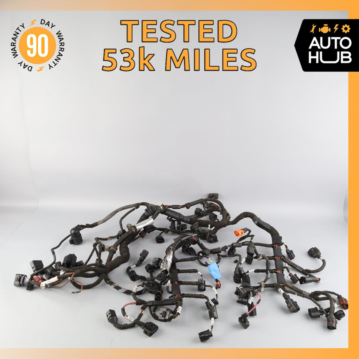 Bentley Continental Flying Spur 6.0L Engine Ignition Wire Cable Harness OEM 53k - photo 1