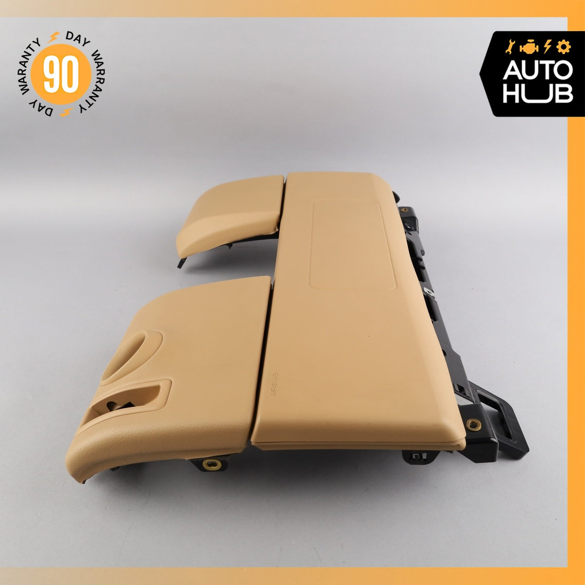 11-18 Porsche Cayenne 958 Left Dashboard Knee Airbag Air Bag Beige OEM - photo 8