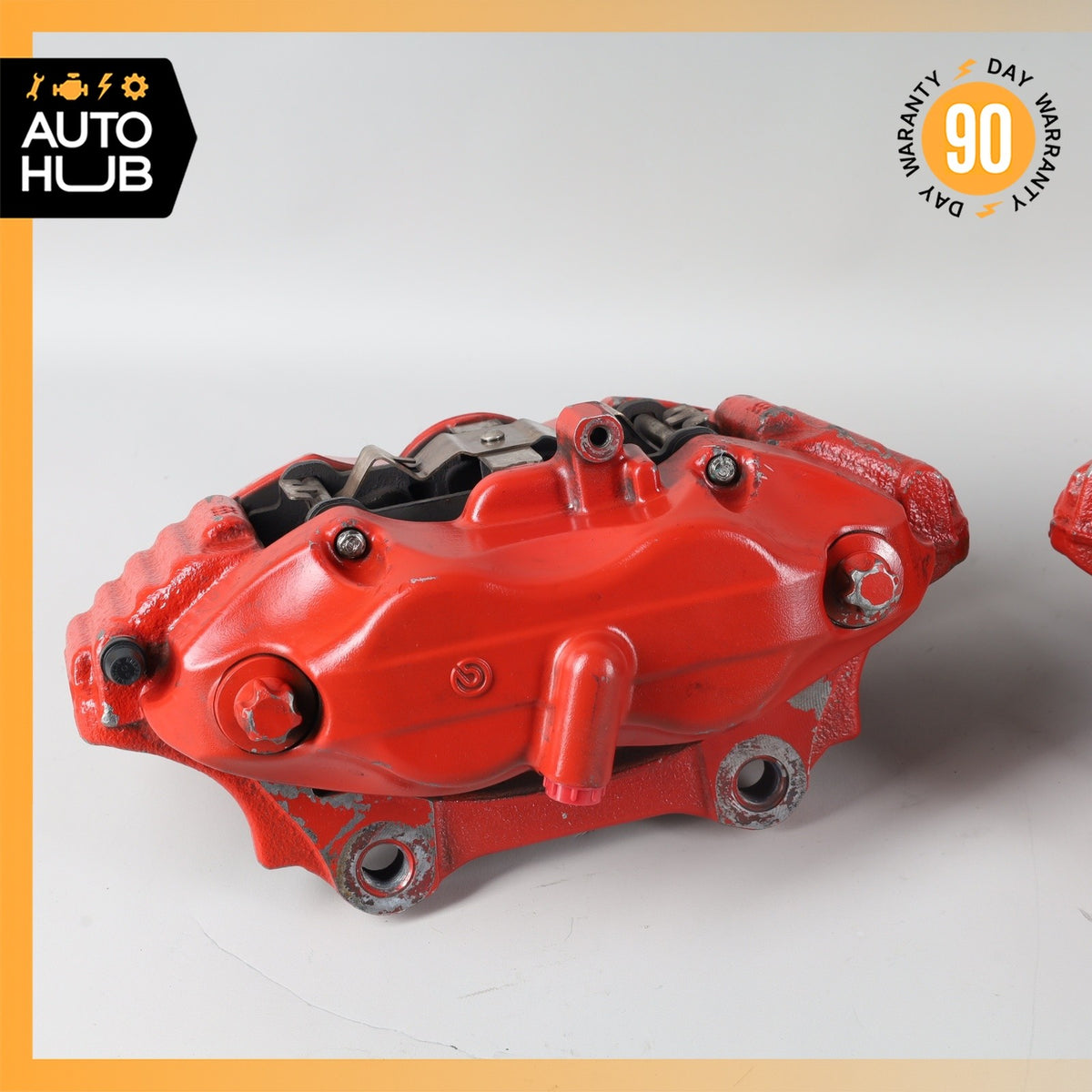 07-13 Mercedes W216 CL550 S550 RWD Front Left And Right Brake Calipers Set OEM - photo 13