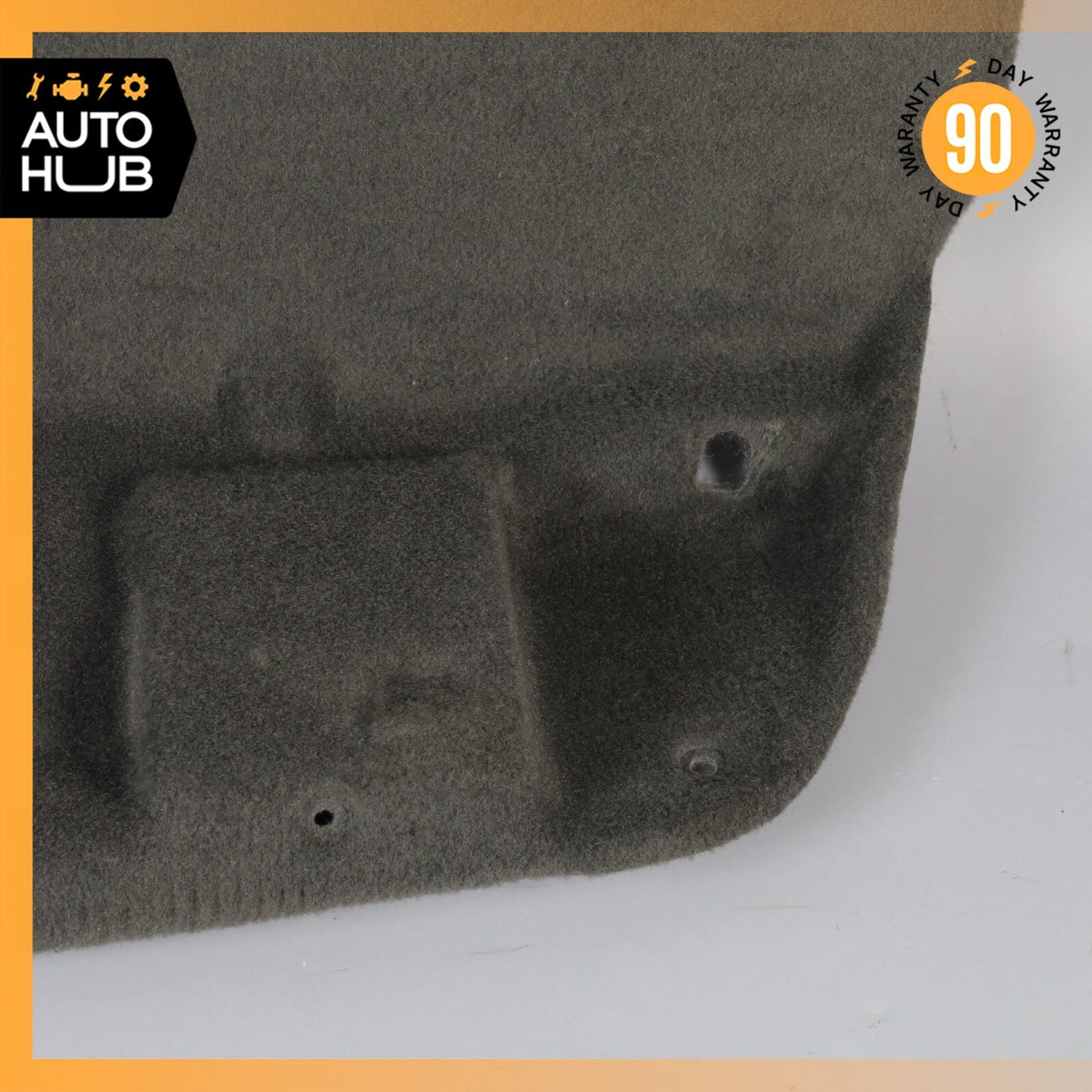 04-09 Cadillac XLR Trunk Deck Lid Liner Carpet Cover 10345682 OEM 51k - photo 8