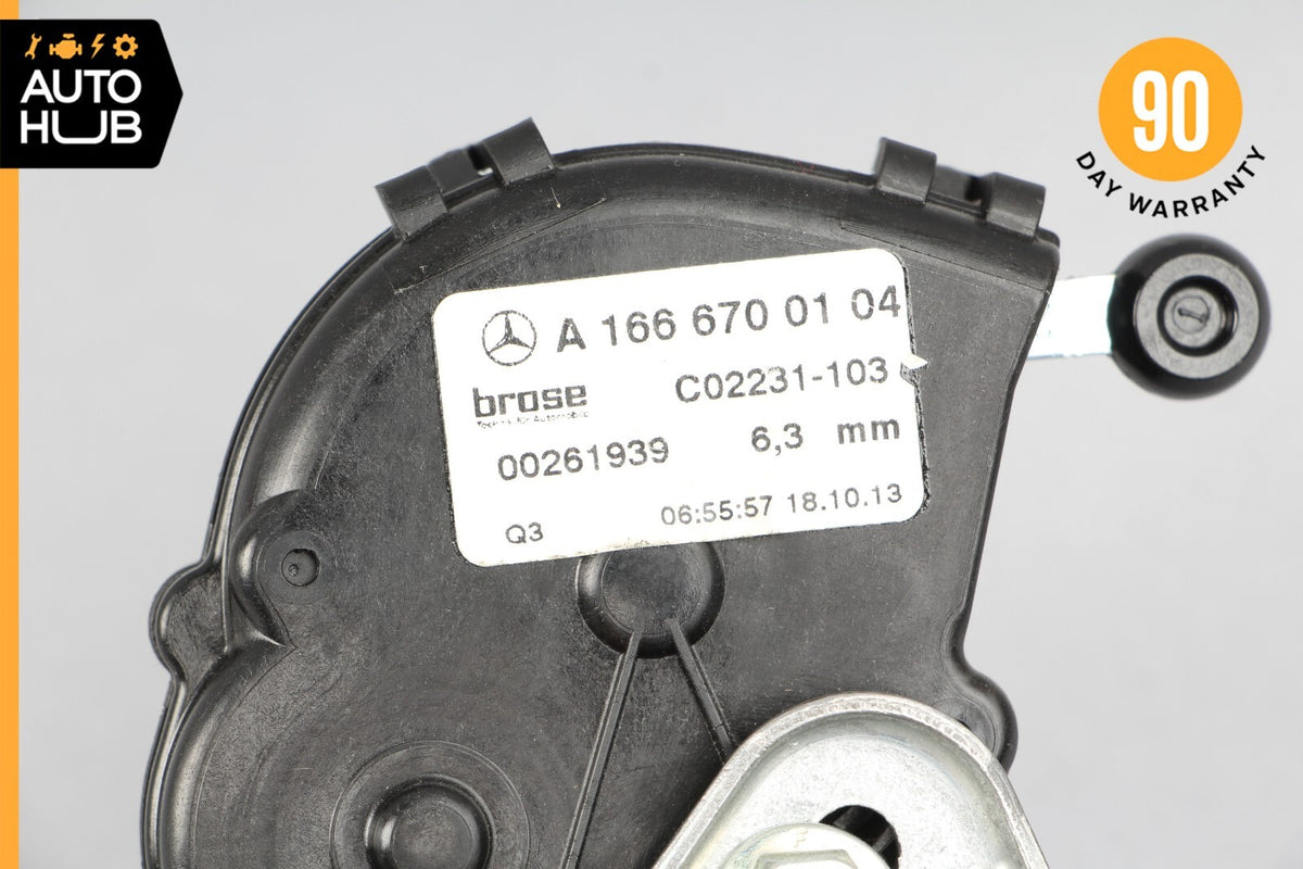 13-16 Mercedes X166 GL450 GL550 Rear Right Quarter Window Regulator Motor OEM - photo 11