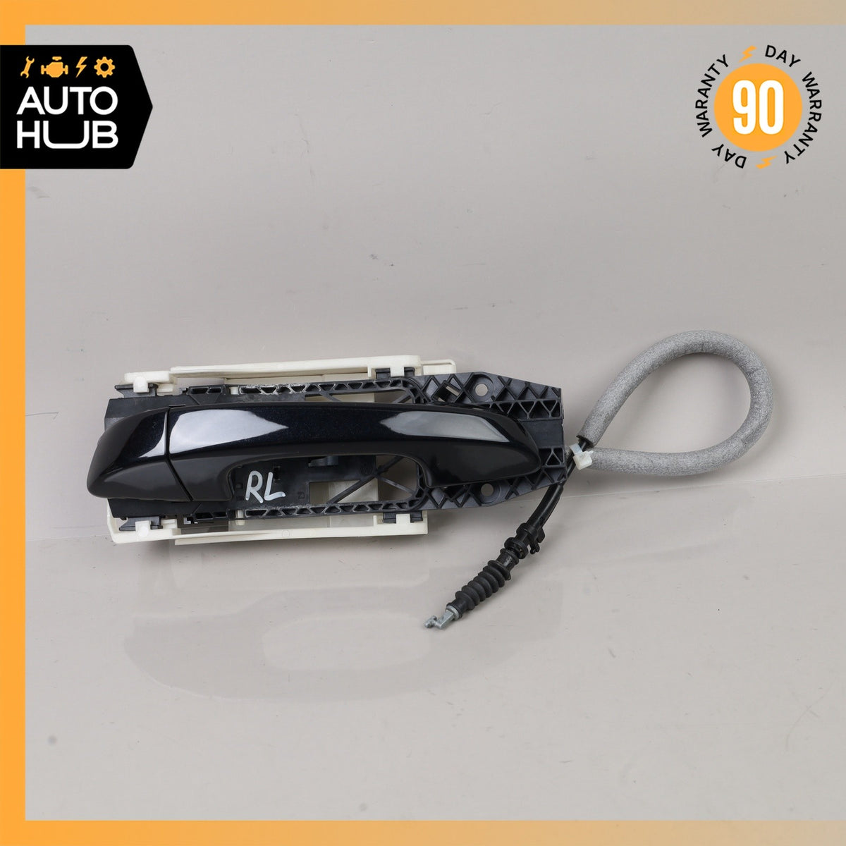 11-18 Porsche Cayenne 958 Rear Left Exterior Door Handle Black OEM - photo 1