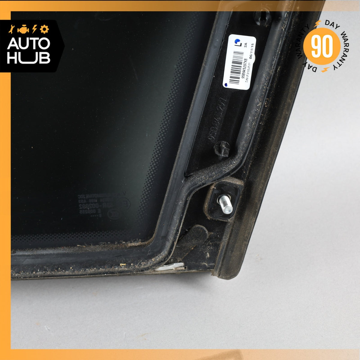15-24 Porsche Macan 95B Rear Left Quarter Window Glass 95B845297XB OEM 70k - photo 13