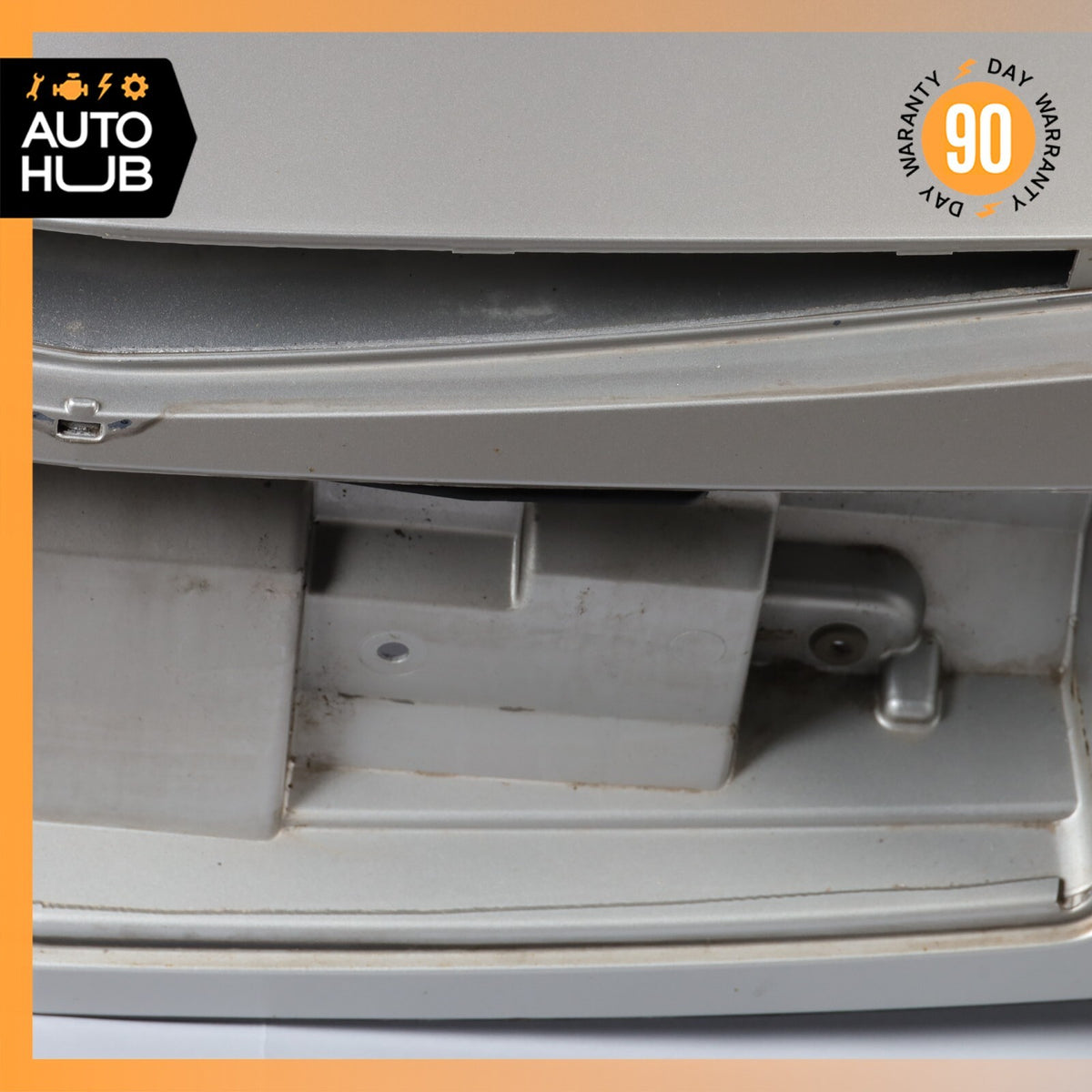 04-09 Cadillac XLR Trunk Lid Panel Assembly Light Tarnished Silver OEM - photo 7