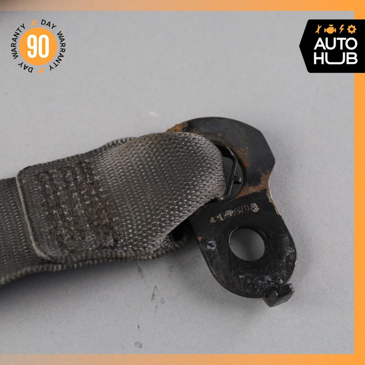 03-06 Mercedes R230 SL500 SL55 Left Driver Side Seat Belt Retractor Charcoal OEM - photo 9