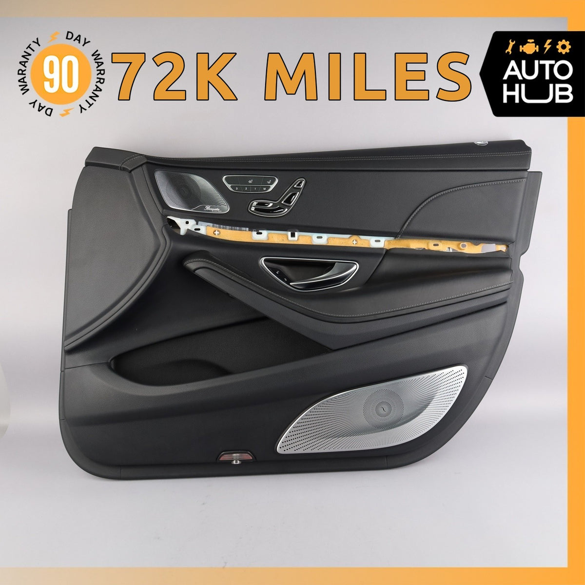 14-17 Mercedes W222 S550 S550e Front Right Side Door Panel Nappa OEM 72k - photo 1