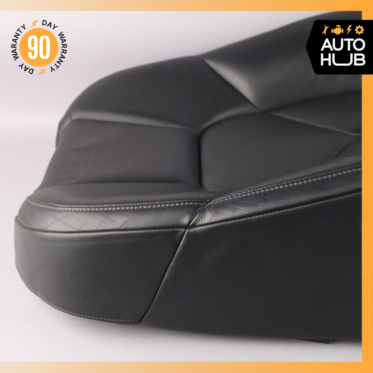 11-18 Porsche Cayenne 958 Front Left Driver Seat Upper Cushion Leather OEM - photo 9