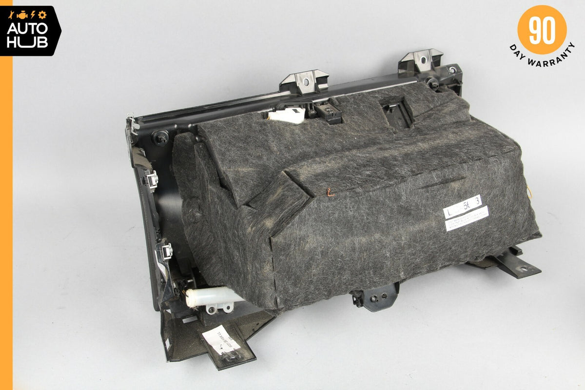 07-09 Mercedes W221 S550 S450 Dashboard Dash Glove Box Compartment Black OEM - photo 7