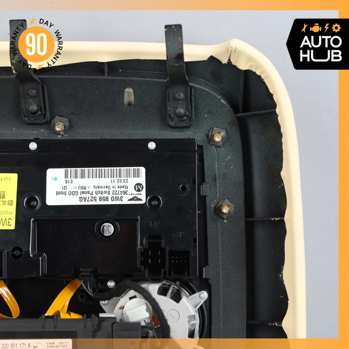 12-15 Bentley Continental GT Coupe Front Overhead Dome Light Sunroof Control OEM - photo 18